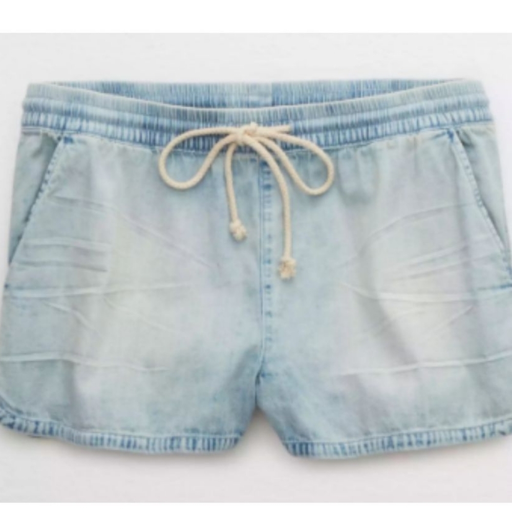 ⭐3/$15 Aerie Chambray Shorts - Picture 2 of 9